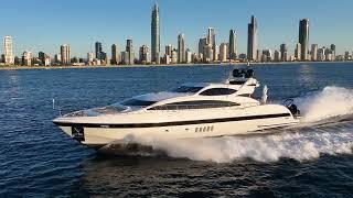 Mangusta 105 'HELLS BELLS' Superyacht | $2.6M REFIT | Gold Coast