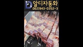 [알디자동화] 갈비자동절단기