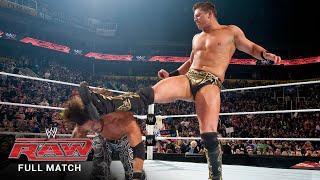 FULL MATCH - The Miz vs. John Morrison – WWE Title Falls Count Anywhere Match: Raw, January 3, 2011