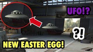 NEW EASTER EGG! Flying UFO In The Garage, How To See It?! || WoT Blitz