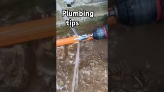 UPVC pipe perfect union fitting #plumbingtips