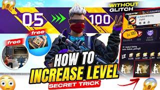 How To Increase  Fast Level Up  Without Using Glitch  Garena Free Fire