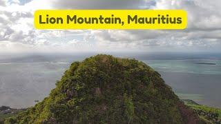 Hiking Lion Mountain in Mauritius