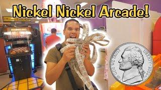 Cheap arcade games at Nickel Nickel! | The Crane Couple