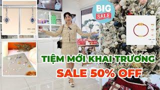 Tiệm Người Việt Nam Mới Khai Trương Sale 50% OFF Cho Các Trang Sức Quá Đẹp | Hebes by Chloe