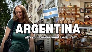 WHY DO AMERICANS LOVE ARGENTINA?!  | buenos aires vlog