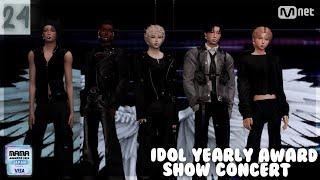 yearly award show concert (MAMA AWARDS) - kpop Idol save file| the sims 4 lets play (EP 24)