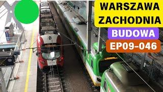 Warszawa Zachodnia budowa stacji oraz linii tramwajowej