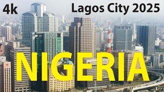 Lagos City - Nigeria 4K By Drone 2025