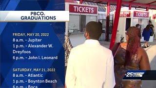 School District of Palm Beach County announces graduation ceremony dates