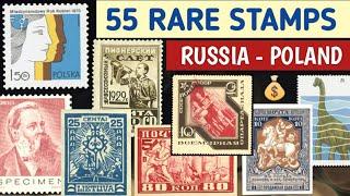 Rare Valuable Stamps Facts From Russia To Poland