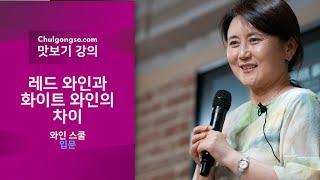 레드 와인과 화이트 와인의 차이 - 와인스쿨 입문, 김상미