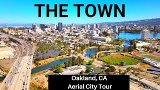 Oakland, California 4K Drone Tour and Historical Sites