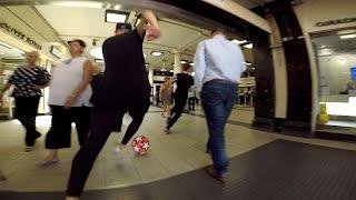 Street Footballers INSANE Race VS the London Tube