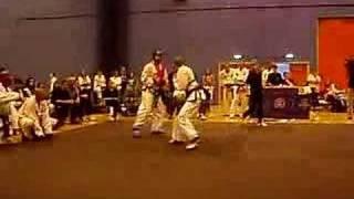 Chris quenby team british championships taekwondo