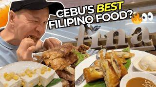 Trying Cebu’s Best Filipino Food at Fina Restaurant  #foodreviews #pinoyfood #cebucity #crispy