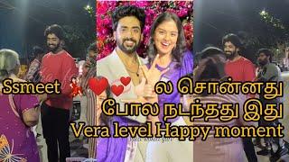 Vika SsmusicMahanadhi சொன்னது போல இன்று நடந்தது இது தான் விஜய் காவேரி Couple ஆ பலர்மனதைவென்றார்