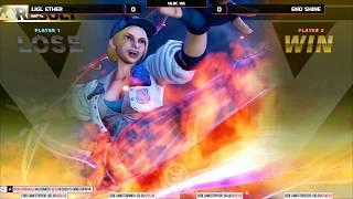 SFVAE @ NLBC 185 - LIGL Ether (Zeku) vs END Shine (Lucia) [4K/60fps]
