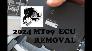 2024 Yamaha MT09 ecu removal, Flashed by Vcyclenut