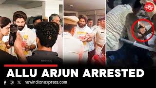 Allu Arjun arrested over Sandhya Theatre stampede case | Pushpa 2