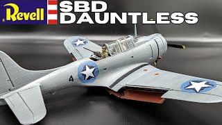 Can I Build A 1/48 SBD Dauntless Model In 72 Hours?