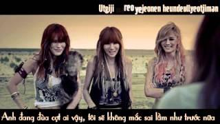 [Vietsub + Kara] In The Night Sky - After School Red (Kahee, JungAh, Nana, UEE)