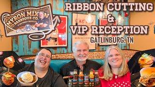 MYRON MIXON BBQ COMPANY VIP RECEPTION! THE KING OF BBQ IS NOW IN GATLINBURG! INTERVIEW WITH THE MAN!