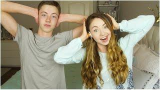 Whisper Challenge with my Twin Brother! | Meredith Foster