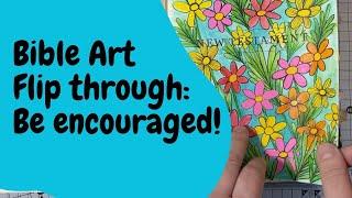 New Testament: Bible Art Journaling Ideas and Encouragement