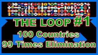 The Loop #1 100 countries 99 times elimination race | Marble Factory 2nd