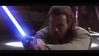 「スターウォーズ/ヨーダ・アナキン・オビワンvsデューク伯爵（エピソード2）」」