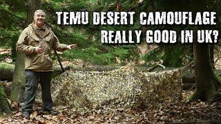 TEMU Desert Camouflage Really Works in the UK!