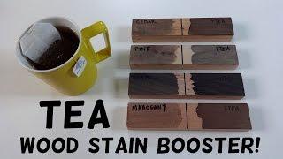 DIY Tea Wood Stain Booster!