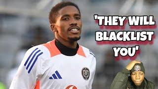 Orlando Pirates Star Monnapule Saleng ADVISED By ANONYMOUS Legend