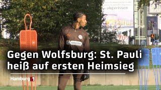 Gegen Wolfsburg: St. Pauli heiß auf ersten Heimsieg