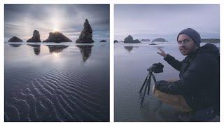 How to Capture Moody Seascape Photography in Oregon