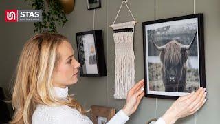 Picture hanging systems by STAS - the best way to hang your pictures!