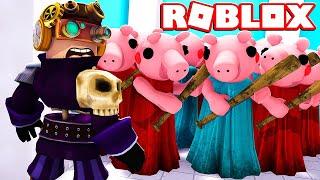 SCAPPIAMO DA 10 PIGGY TUTTI INSIEME SU ROBLOX!!