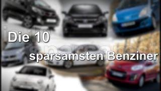 Die 10 sparsamsten Benziner - Deutsch