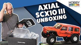 RC Car SCX10 III Jeep Wrangler Unboxing!