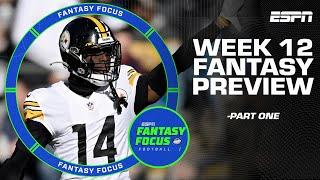 Week 12 Start or Sit + TNF Preview | Fantasy Focus 