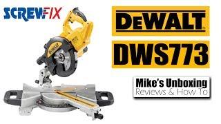 Dewalt DWS773 Unboxing Struggle & First Look - Wish I Had The DWS774