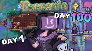 I Spent 100 Days in Terraria Master Mode and Here's What Happened...