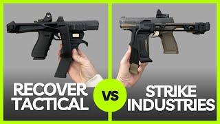 Strike Industries SMC Bravo vs Recover Tactical Glock Stabilizer Kit