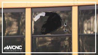 Charlotte school bus struck by gunfire; CMPD investigating incident