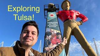 Route 66! It's Tulsa time! exploring Tulsa OK and some treasure hunting!