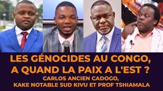 DELKAS:Les Génocides des Congolais,A Quand La Paix à L'Est?Carlos,ancien cadogo, kake sud kivu,prof