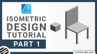 Affinity Designer Isometric Tutorial for Beginners - Part 1