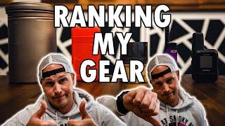 Ranking My Gear - BEST To WORST!