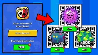 FREE! HYPDERCHARGE STAR DROP  & GIFT QR CODE | BRAWL STARS QR CODES 2024  | BRAWL STARS NEW UPDATE